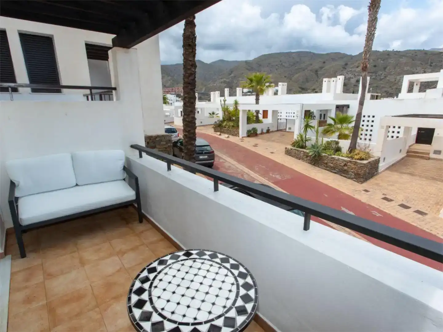 Terrace of Flat for sale in Mojácar  with Air Conditioner, Swimming Pool and Balcony