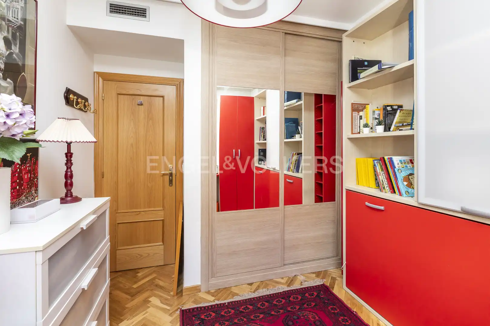 Schlafzimmer von Wohnung zur Miete in Alcorcón mit Klimaanlage, Heizung und Parkett