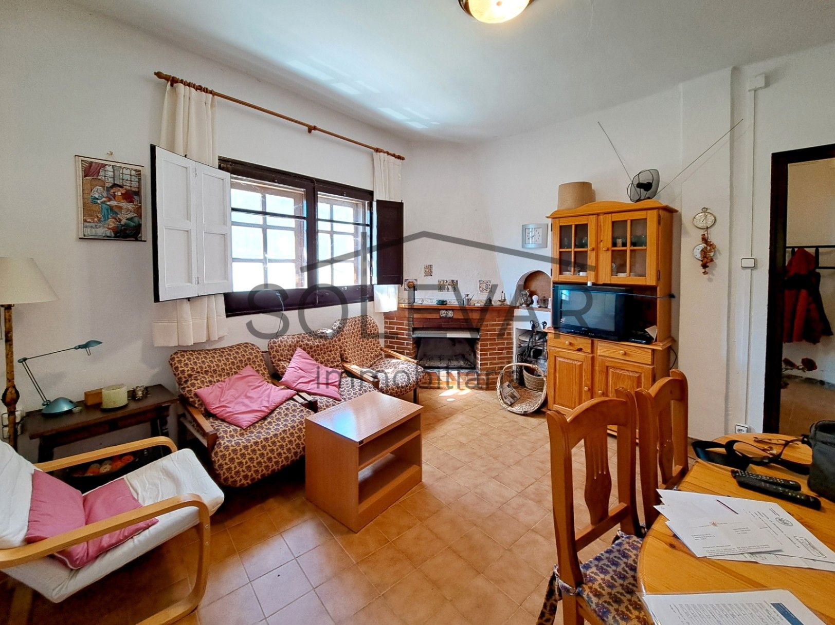 Living room of Flat for sale in Sarroca de Bellera  with Private garden, Storage room and Furnished