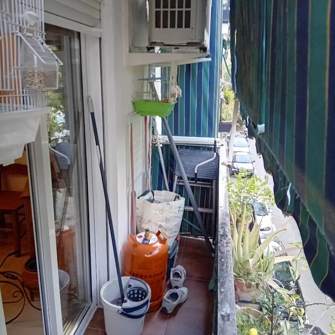 Balcony of Flat for sale in Marbella  with Air Conditioner, Terrace and Furnished
