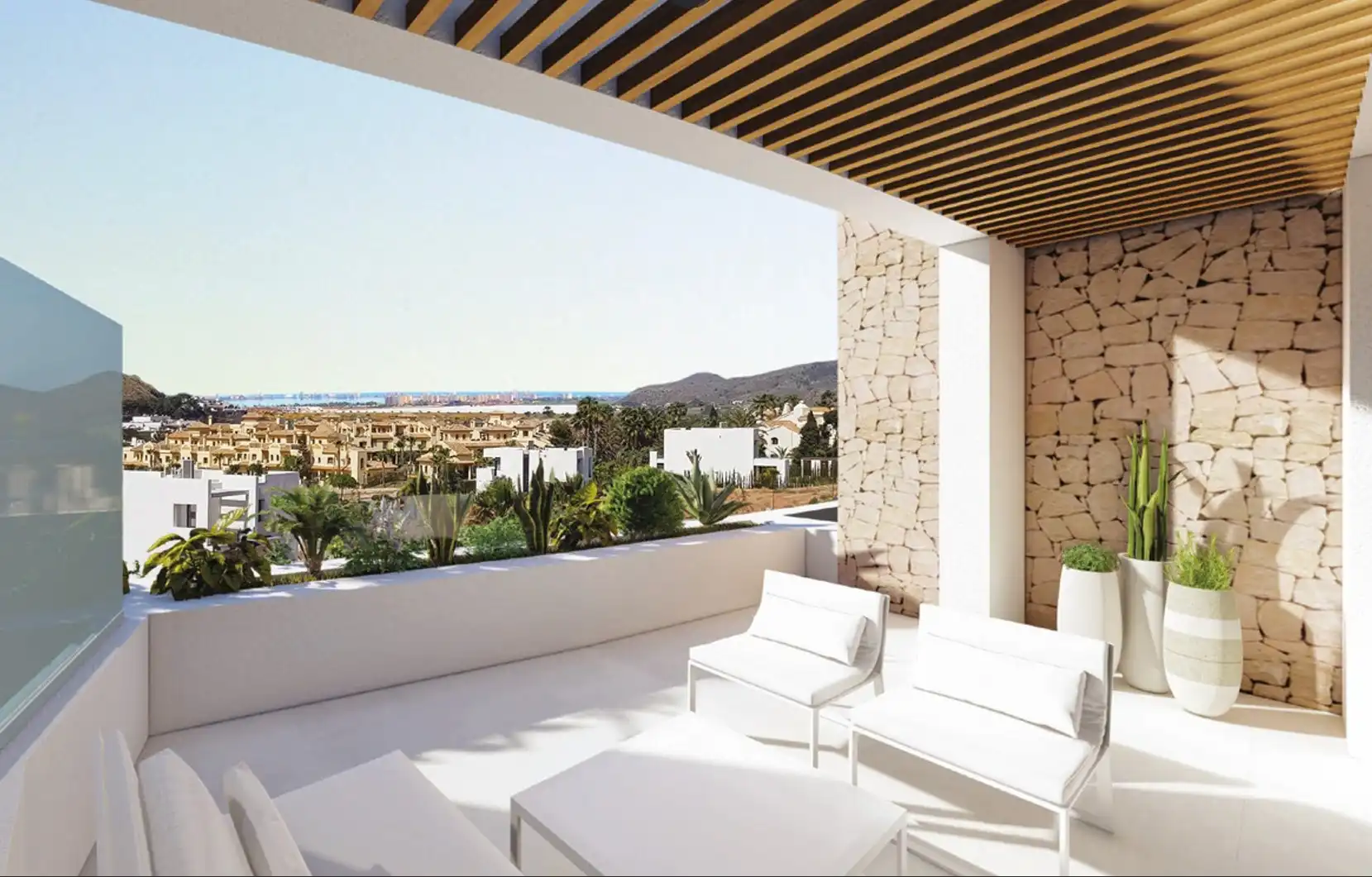 Terrassa de Pis en venda en Cartagena amb Aire condicionat, Calefacció i Jardí privat
