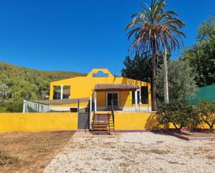 Vista exterior de Casa o xalet de lloguer en Alzira amb Aire condicionat, Jardí privat i Terrassa