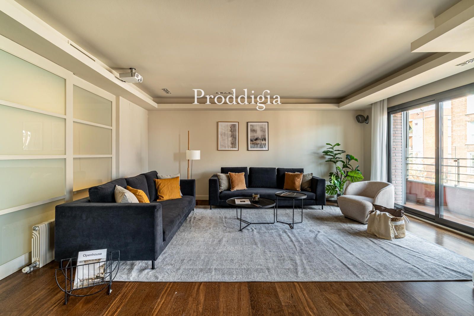 Sala de estar de Ático en venta en  Barcelona Capital con Aire acondicionado, Calefacción y Terraza