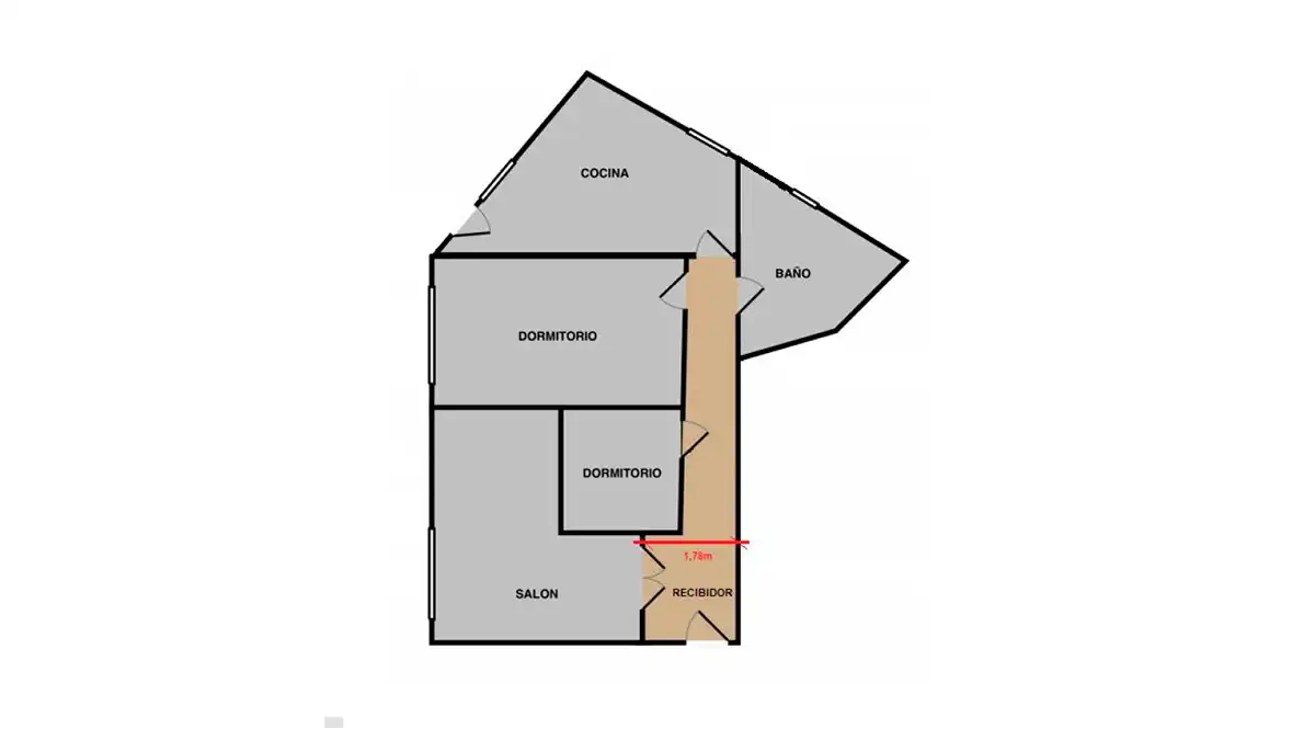 Piso en venta en La Robla 