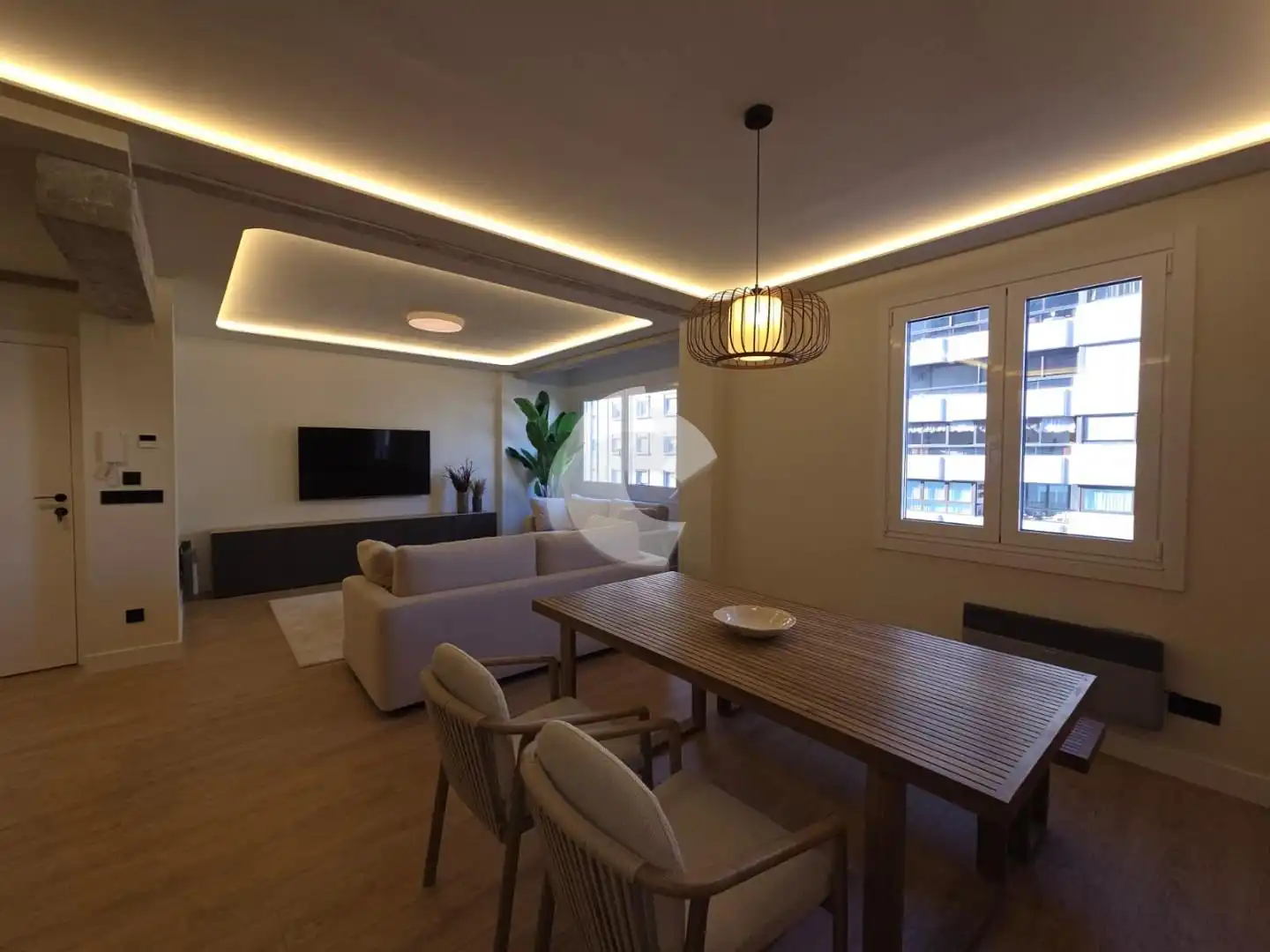Wohnzimmer von Wohnung zum Verkauf in Vigo  mit Heizung und Möbliert