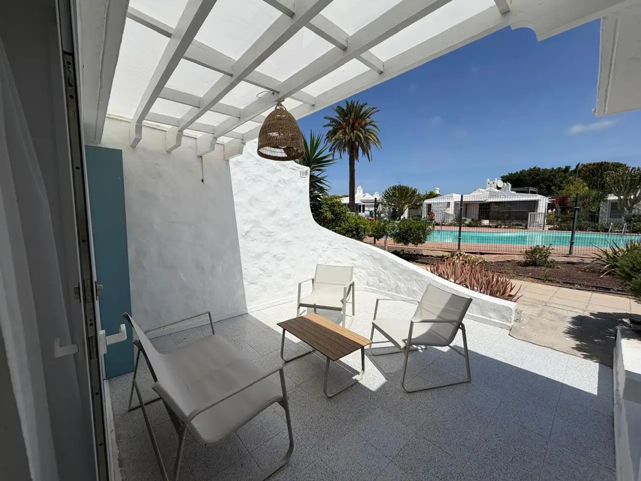 Terraza de Casa o chalet de alquiler en San Bartolomé de Tirajana con Jardín privado, Terraza y Amueblado