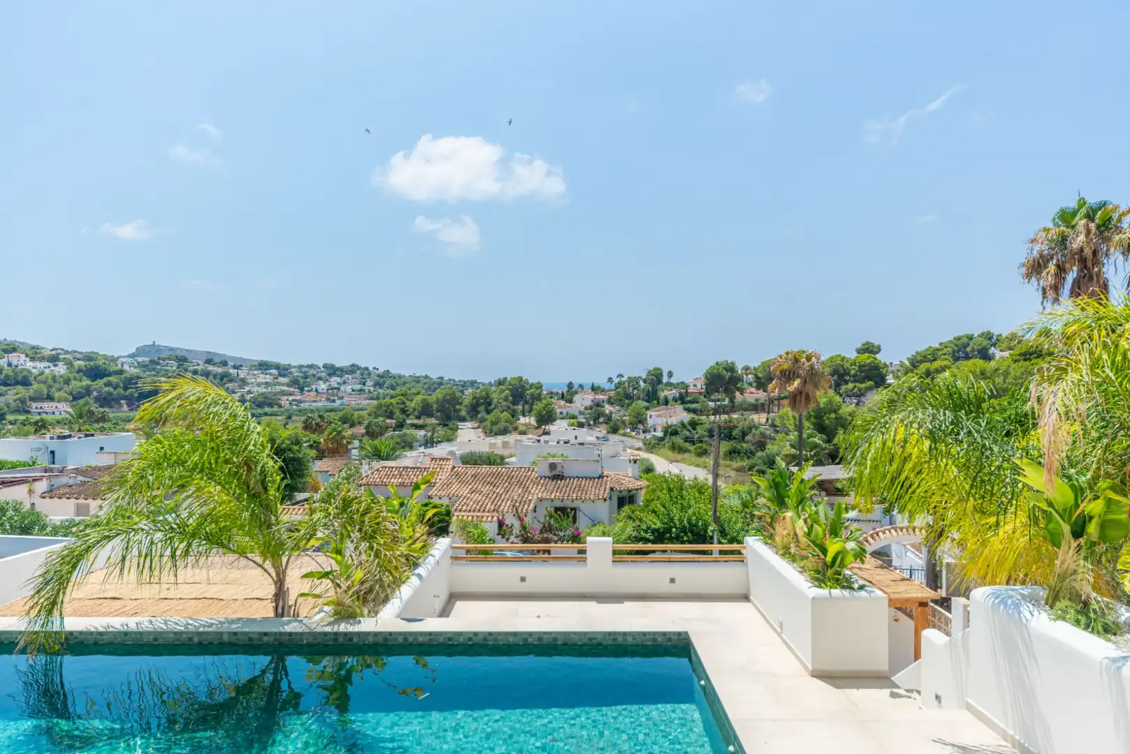 Swimming pool of Houses for sale in Moraira