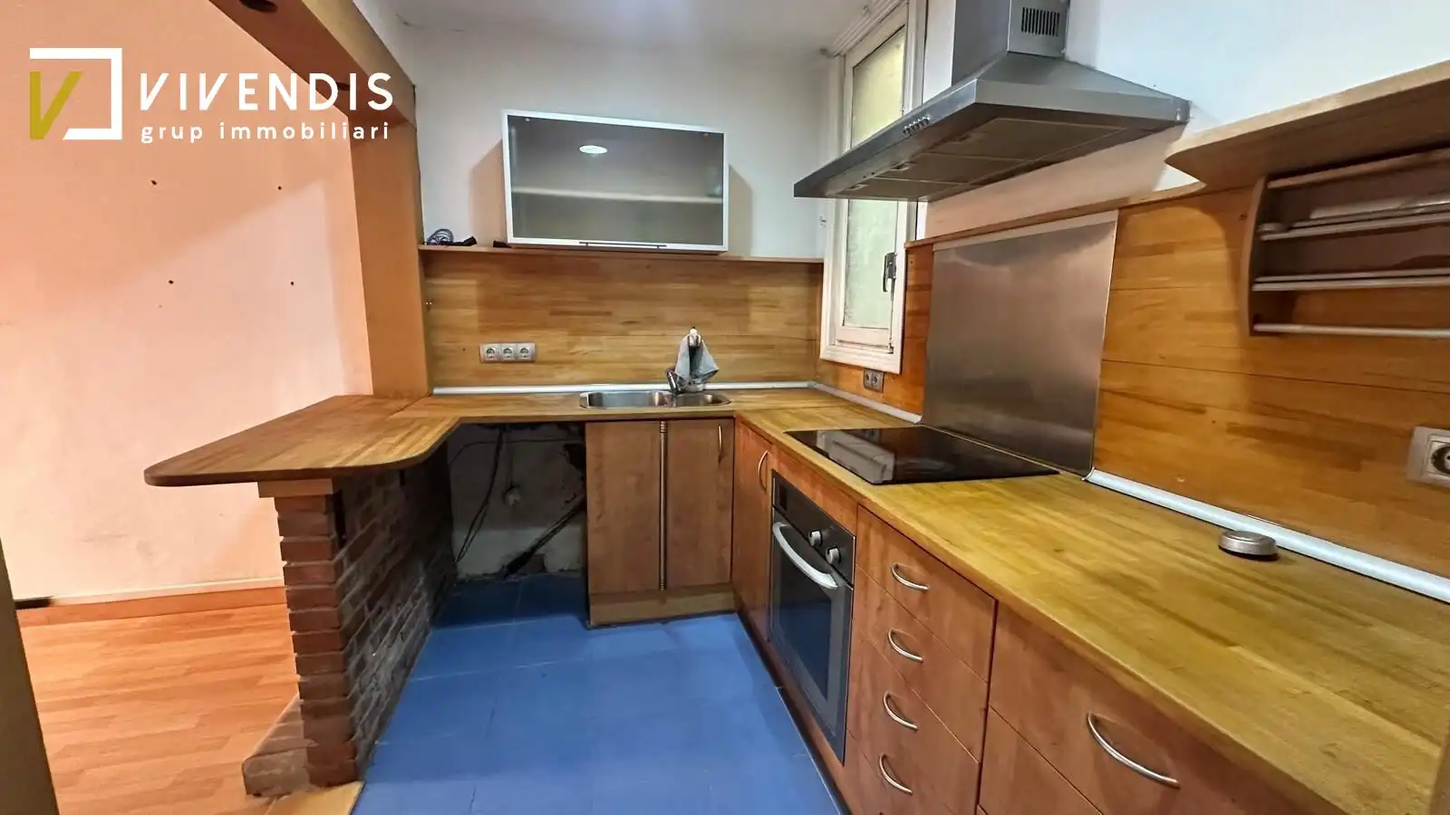 Cocina de Piso en venta en Lleida con Calefacción, Terraza y Balcón