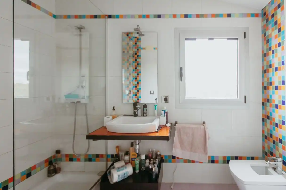 Baño de Casa o chalet en venta en Huesca con Aire acondicionado, Calefacción y Jardín privado