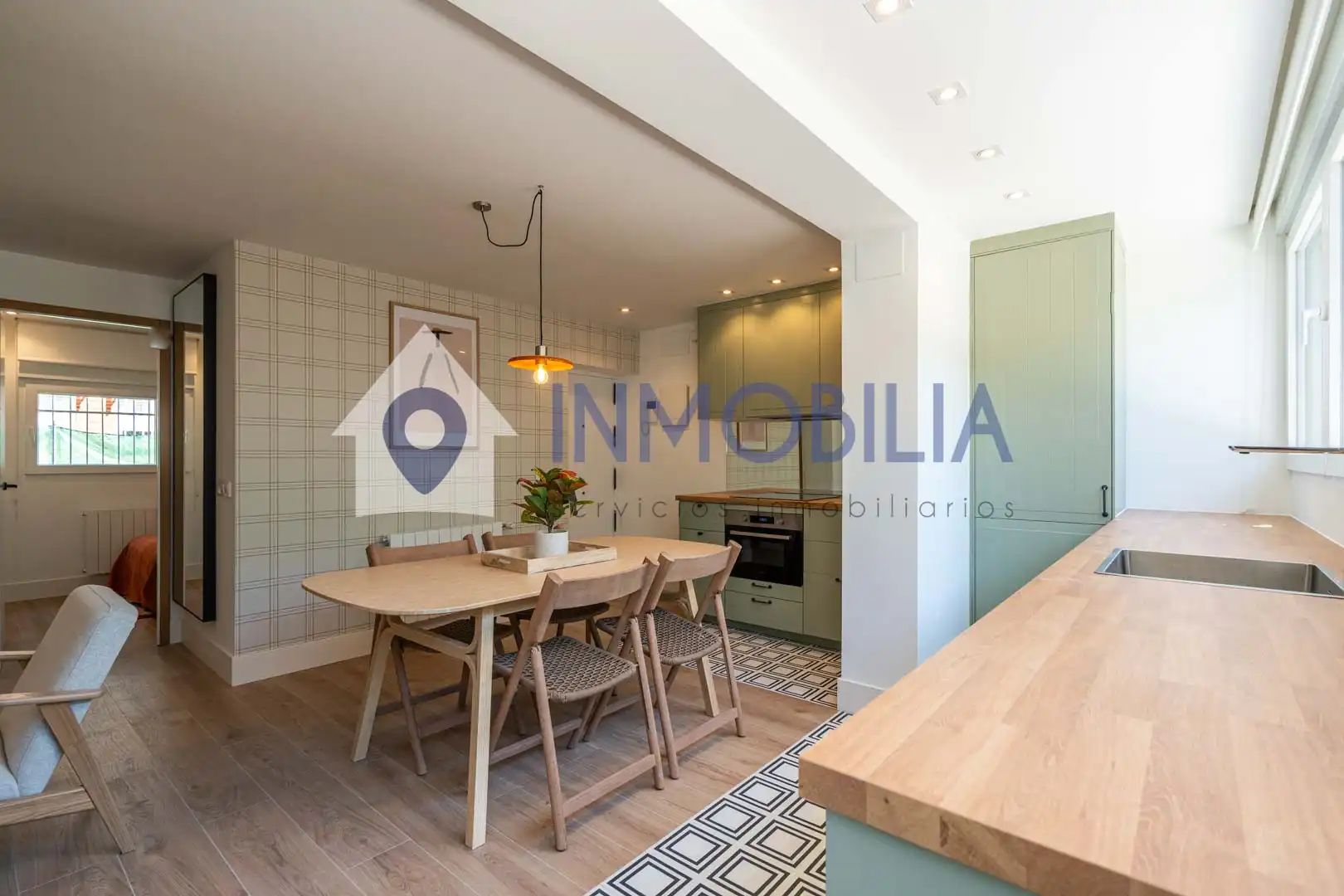Kitchen of Flat for sale in Madrid  with Air Conditioner and Heating