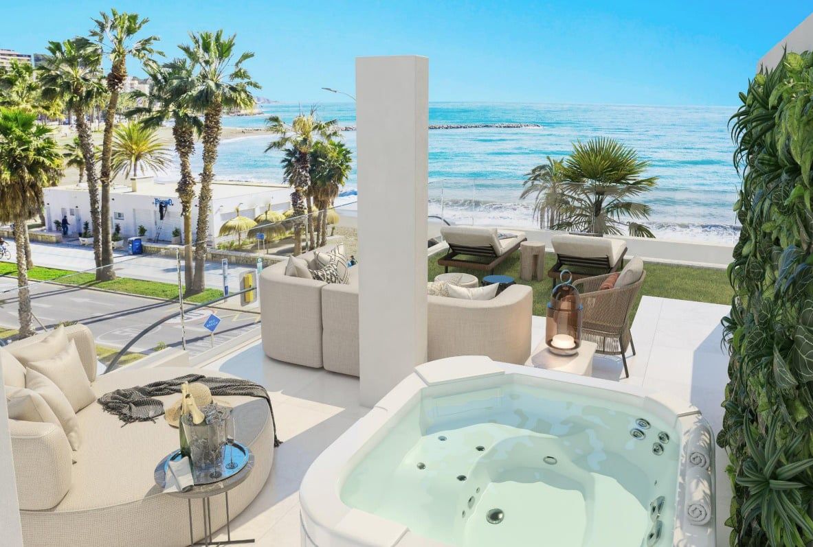 Bedroom of Apartment for sale in Málaga Capital  with Air Conditioner, Private garden and Terrace