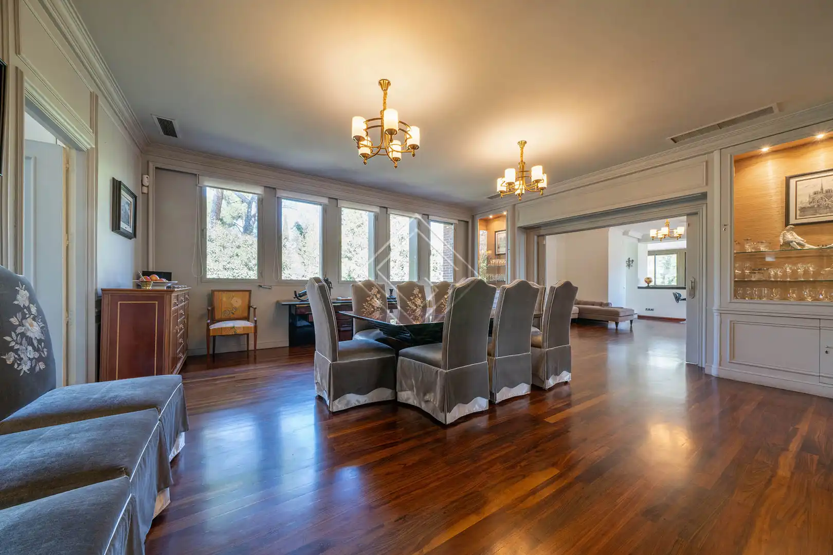 Comedor de Casa o chalet en venta en Madrid con Aire acondicionado, Calefacción y Jardín privado