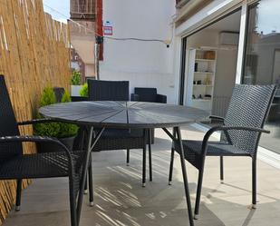 Terrace of Flat for sale in Badalona  with Air Conditioner, Heating and Parquet flooring