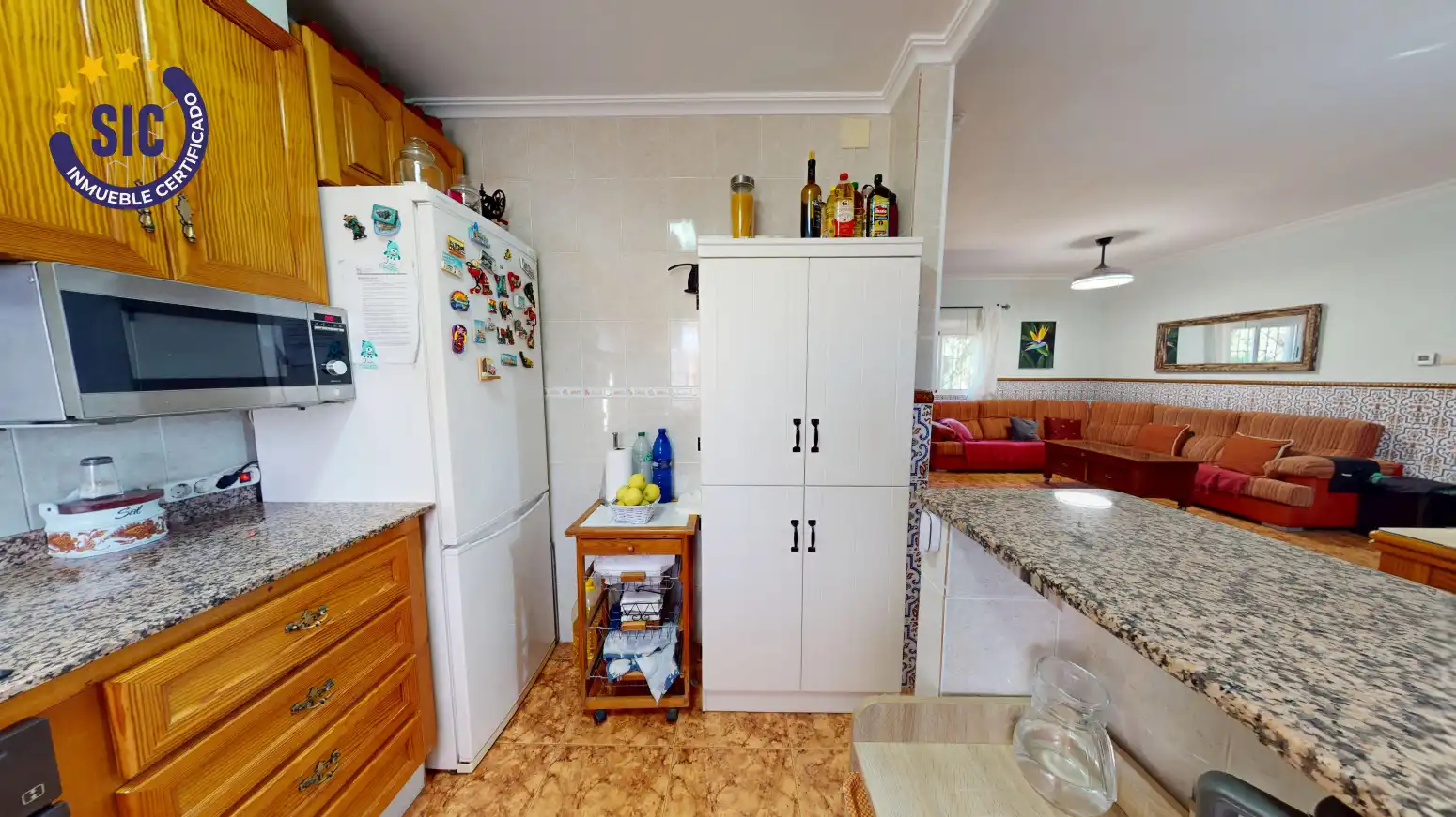 Cocina de Casa o chalet en venta en Alfarb con Aire acondicionado, Calefacción y Jardín privado