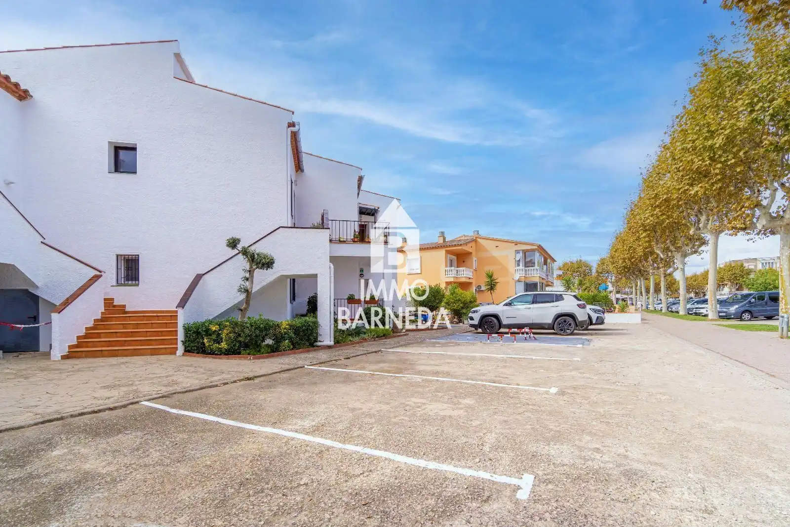 Parking of Flat for sale in Empuriabrava  with Air Conditioner, Heating and Terrace