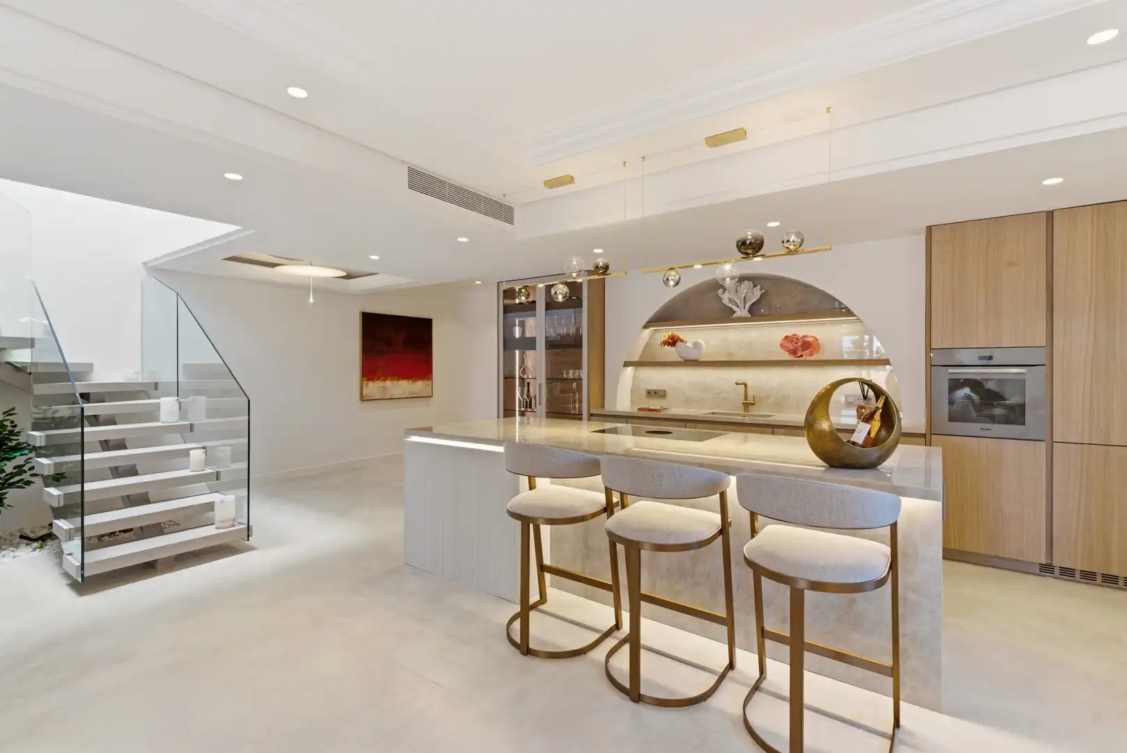 Kitchen of Attic for sale in Estepona  with Air Conditioner, Heating and Terrace