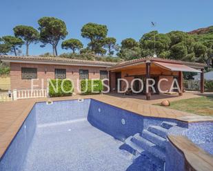 Swimming pool of House or chalet for sale in Cabrils  with Air Conditioner, Heating and Private garden