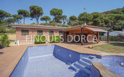 Swimming pool of House or chalet for sale in Cabrils  with Air Conditioner, Heating and Private garden