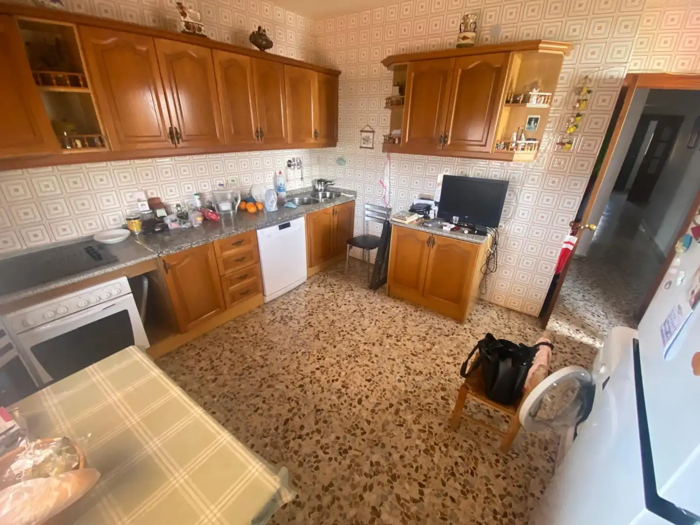 Cocina de Casa adosada en venta en Málaga con Aire acondicionado y Terraza