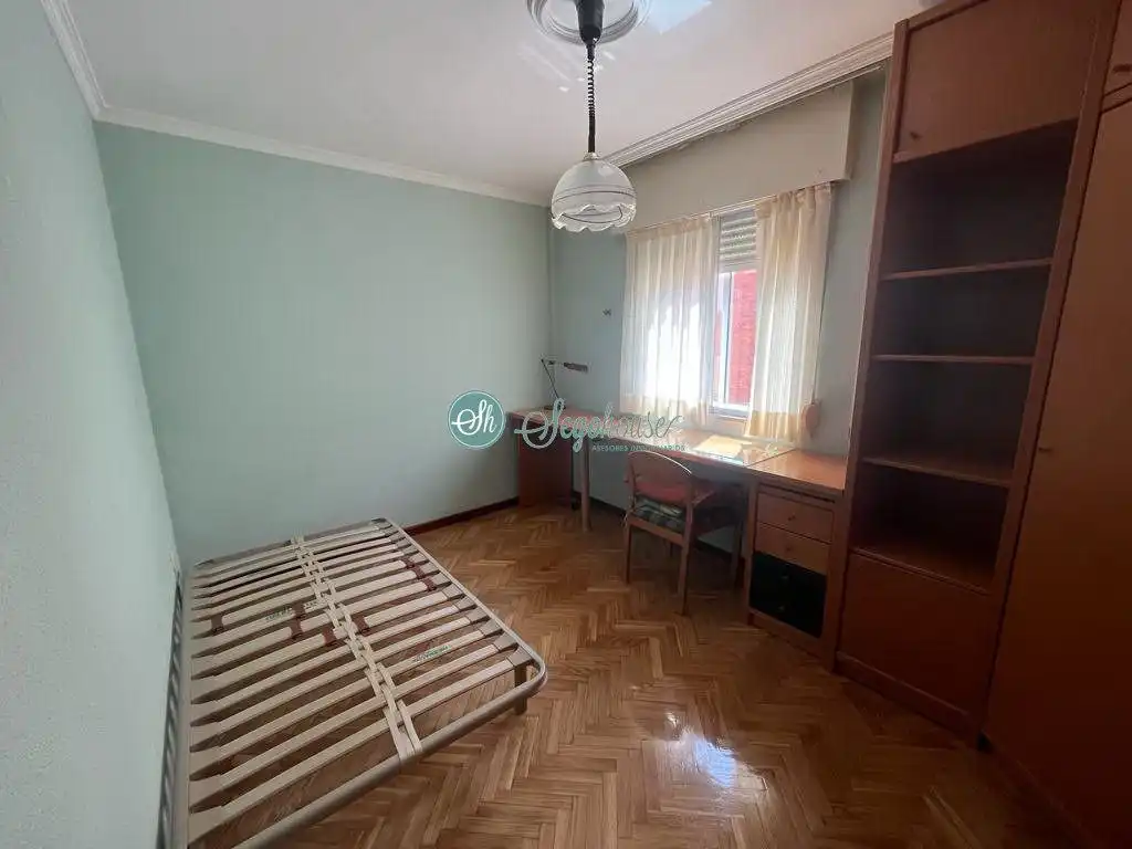 Bedroom of Flat for sale in Segovia  with Heating, Parquet flooring and Terrace