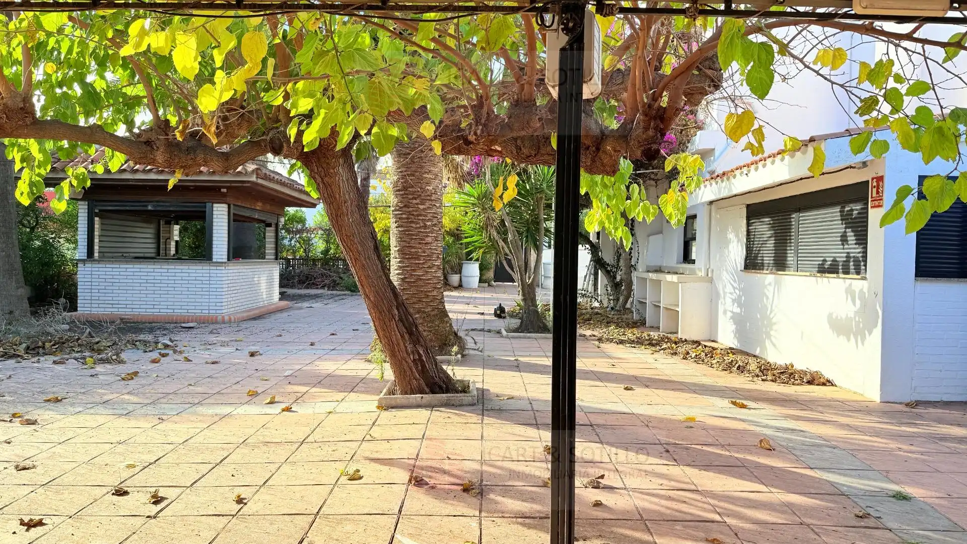 Vista exterior de Casa o xalet en venda en Vinaròs amb Aire condicionat, Jardí privat i Terrassa
