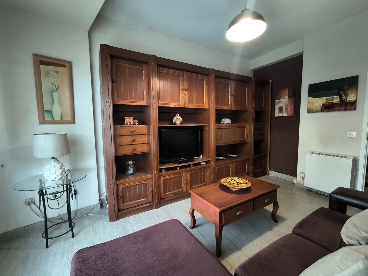 Wohnzimmer von Wohnung zum Verkauf in Vilagarcía de Arousa mit Heizung, Möbliert und Balkon