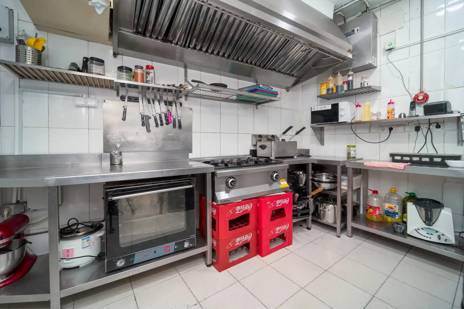 Cuina de Local de lloguer en Madrid