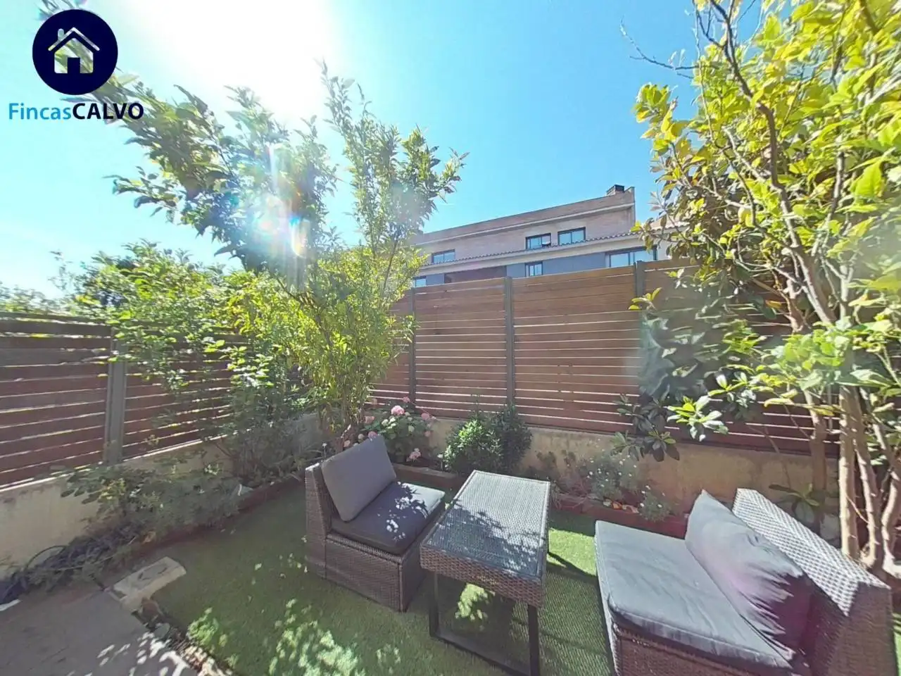 Terrassa de Casa adosada en venda en Sant Quirze del Vallès amb Aire condicionat, Calefacció i Jardí privat