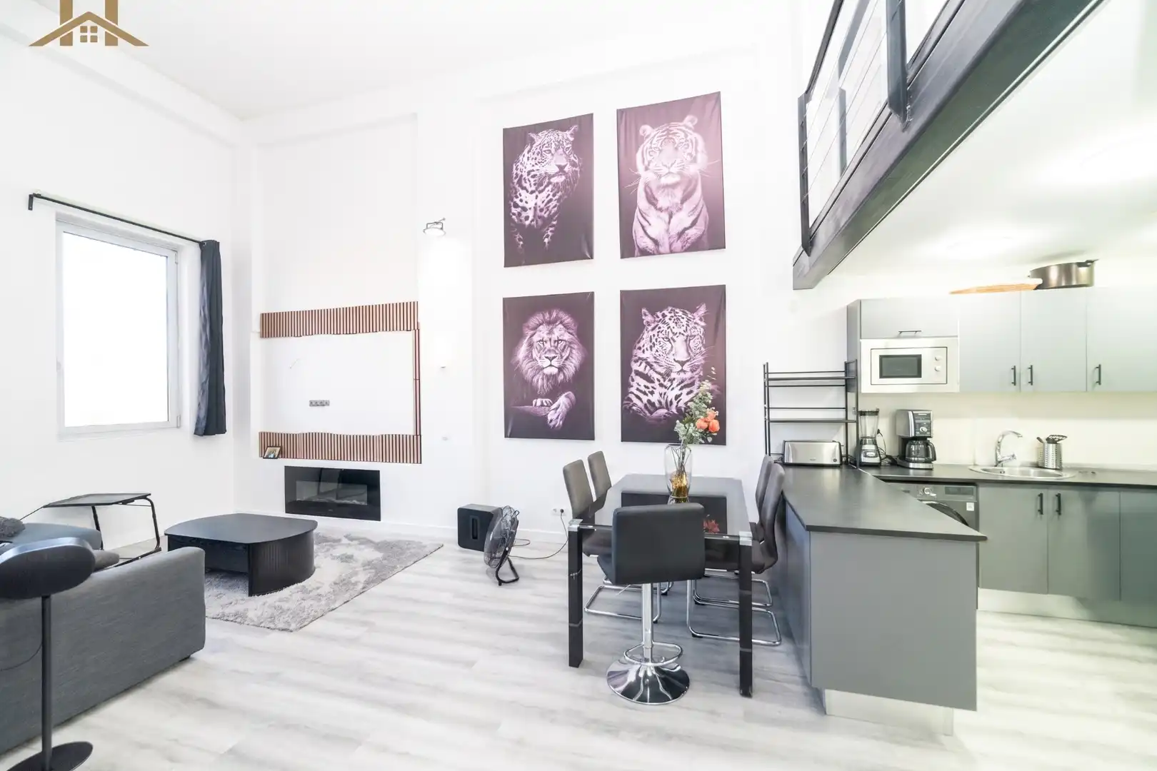 Sala de estar de Loft en venta en Torrejón de Ardoz con Aire acondicionado, Calefacción y Amueblado