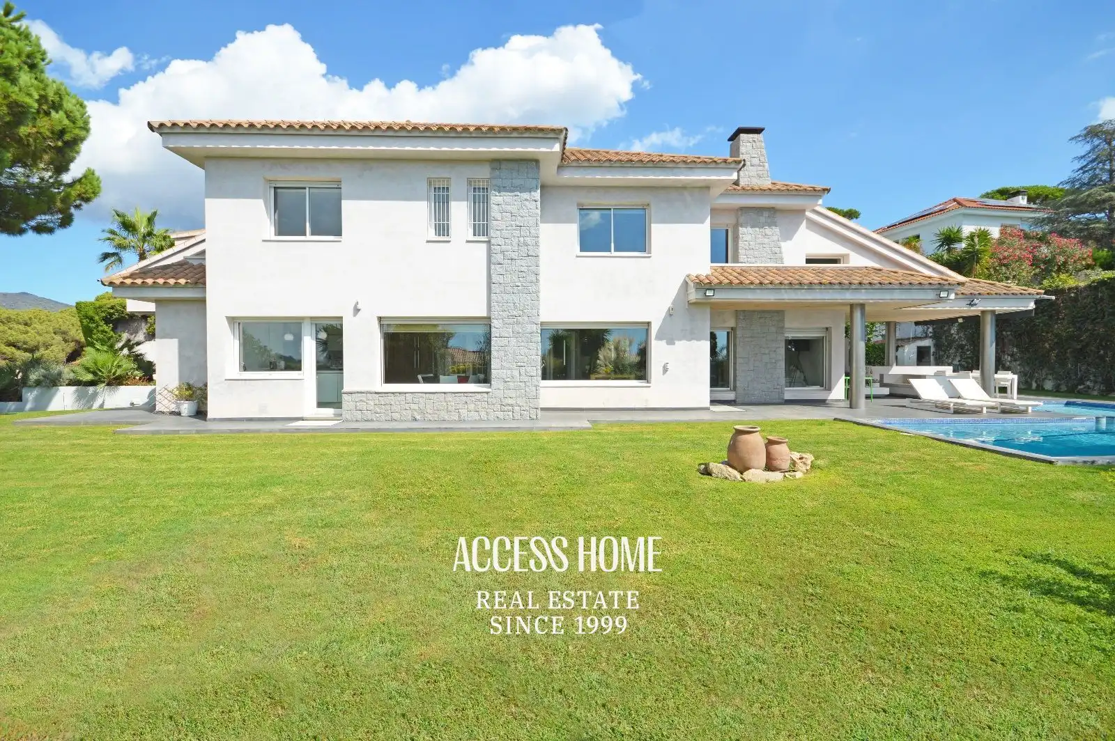 Vista exterior de Casa o chalet en venta en Alella con Aire acondicionado, Calefacción y Terraza
