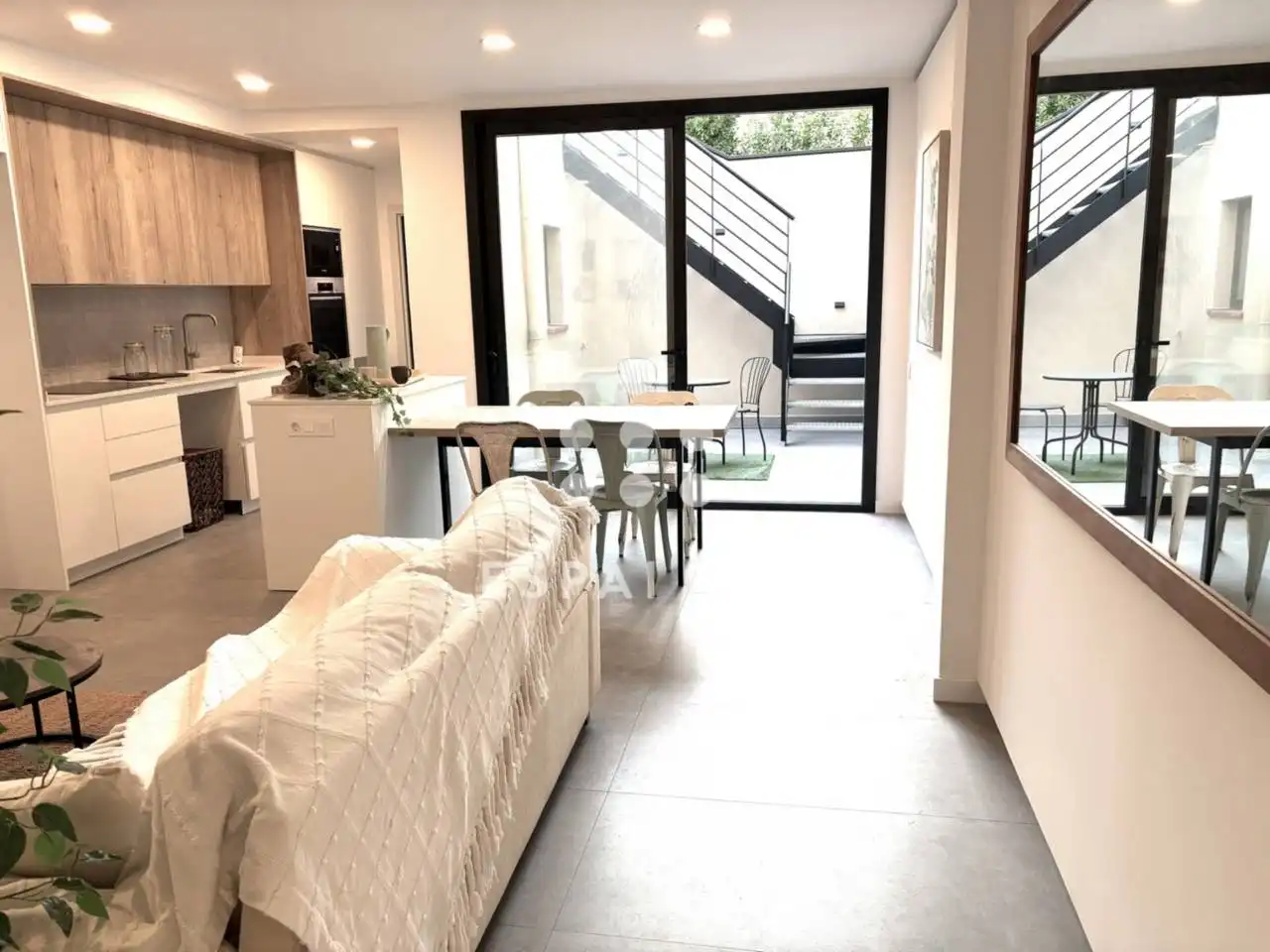 Wohnzimmer von Haus oder Chalet zum Verkauf in Terrassa mit Klimaanlage, Heizung und Privatgarten