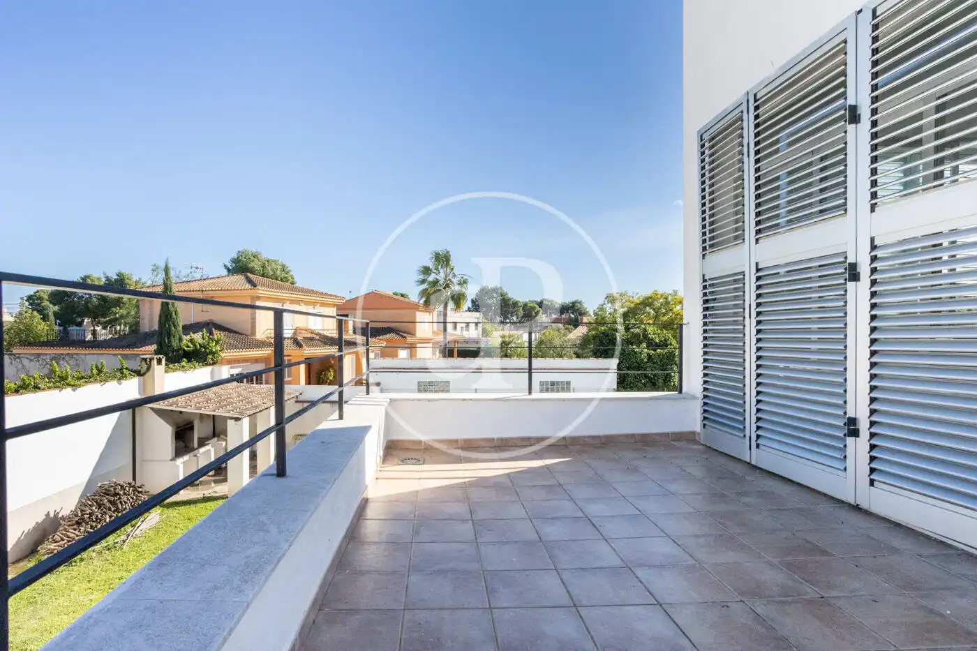 Terraza de Casa o chalet en venta en Moncada con Aire acondicionado, Calefacción y Jardín privado