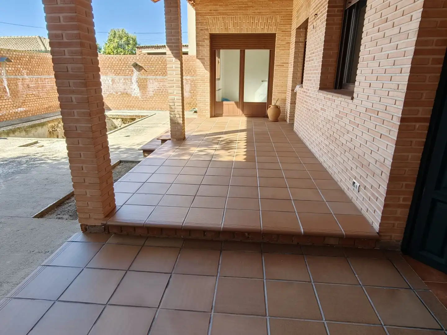 Terrassa de Casa adosada en venda en Erustes