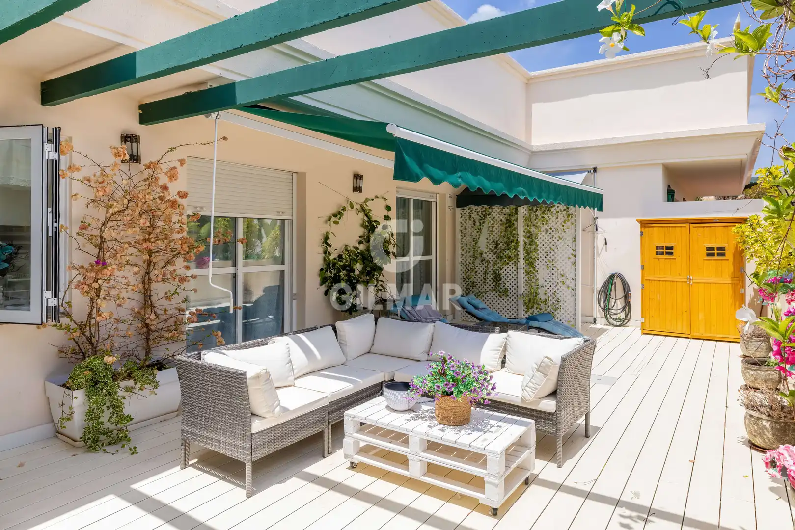 Terrace of Apartments for sale in Marbella  with Heating, Swimming Pool and Furnished