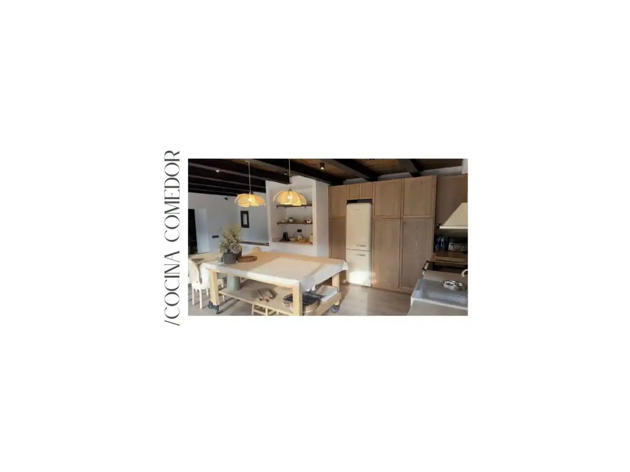 Kitchen of Houses for sale in Montellà i Martinet  with Heating, Private garden and Parquet flooring
