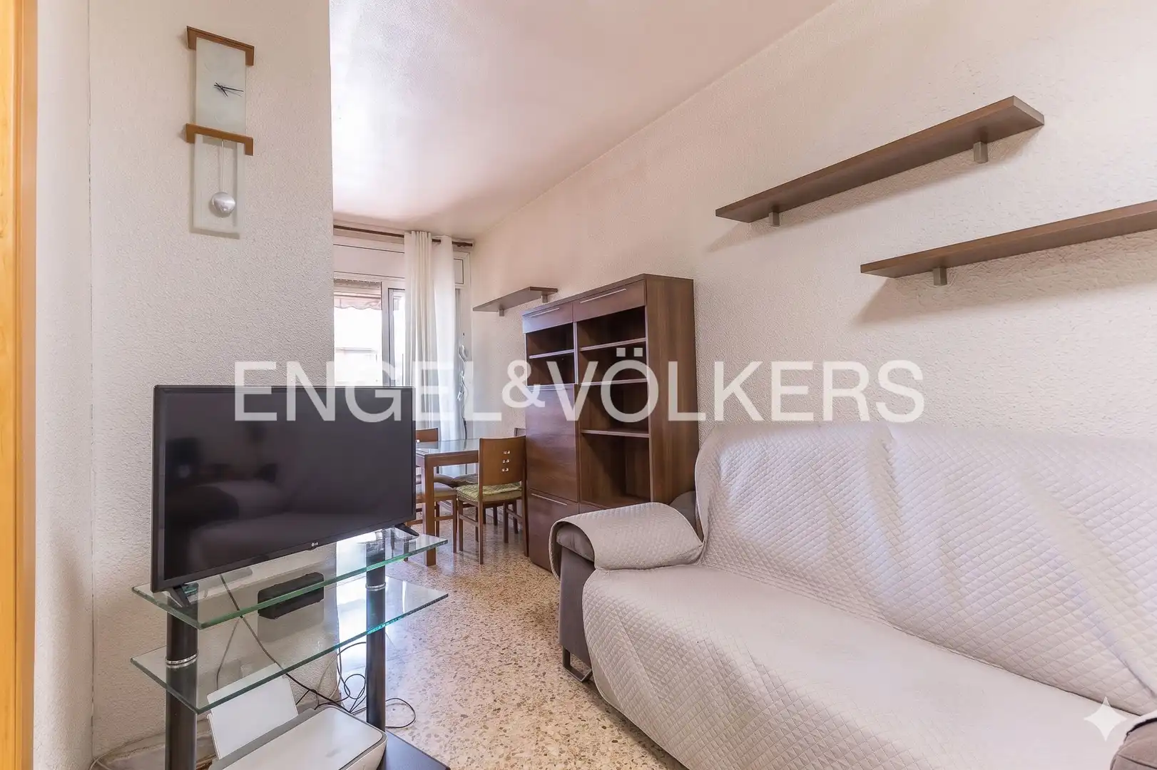 Living room of Flat for sale in Barcelona  with Air Conditioner, Heating and Balcony