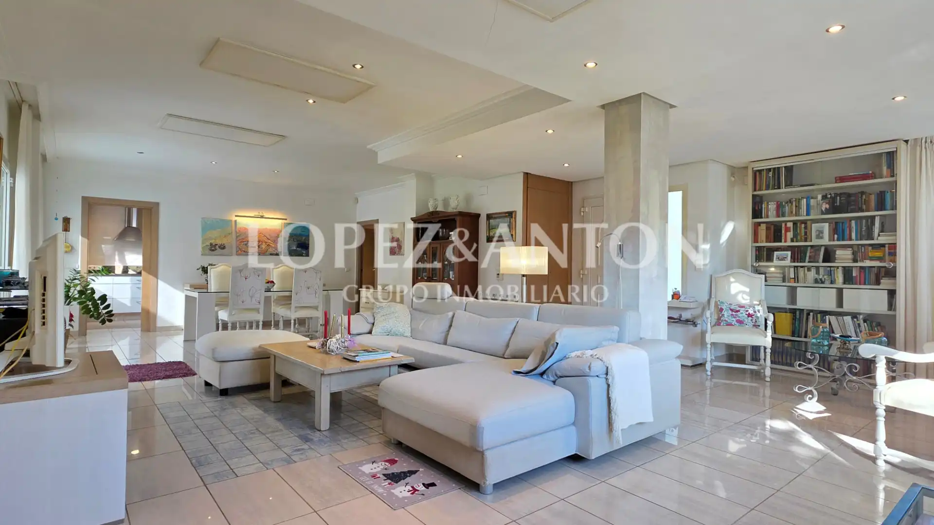 Living room of Houses for sale in L'Eliana  with Air Conditioner, Private garden and Terrace