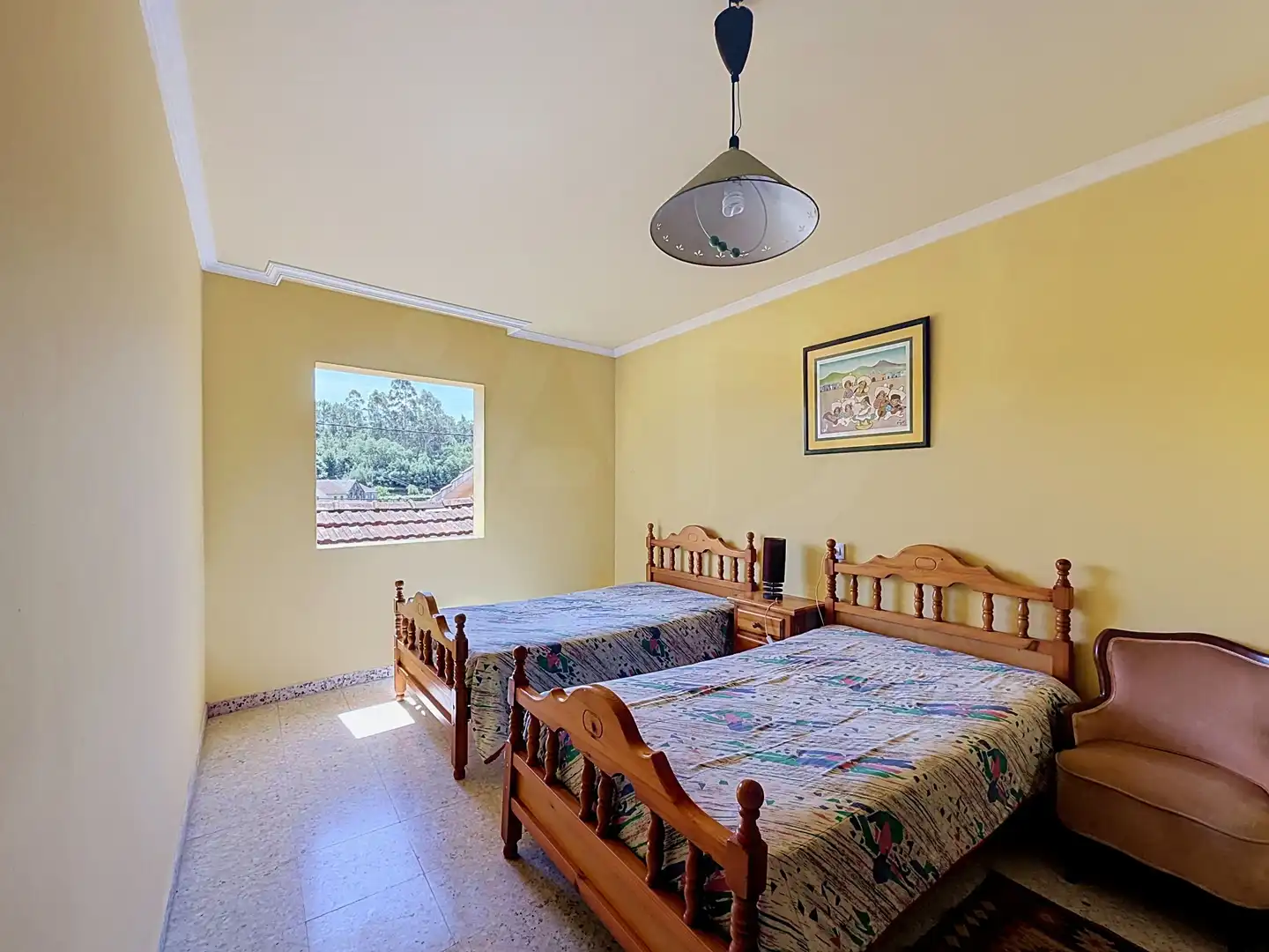 Dormitori de Casa o xalet en venda en Pontevedra Capital  amb Calefacció i Terrassa