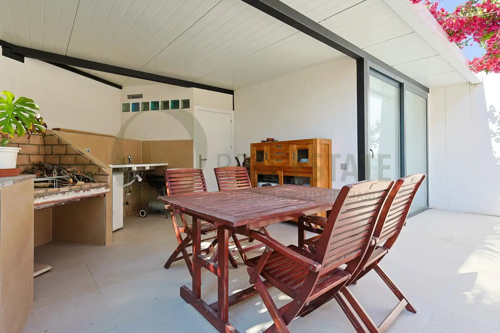 Terrassa de Casa o xalet en venda en Alicante / Alacant amb Aire condicionat, Calefacció i Jardí privat