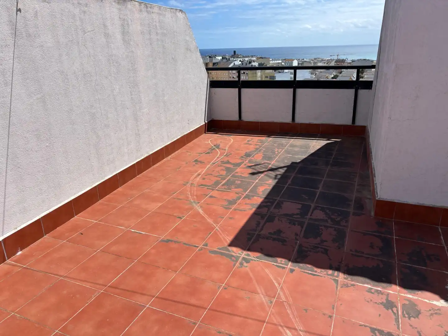 Terrace of Attic for sale in Foz  with Heating, Terrace and Furnished