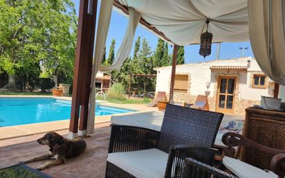 Garden of House or chalet for sale in  Albacete Capital  with Air Conditioner, Heating and Storage room