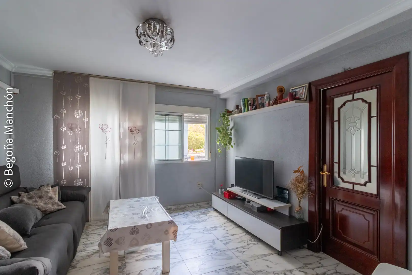 Sala de estar de Piso en venta en  Cádiz Capital con Amueblado