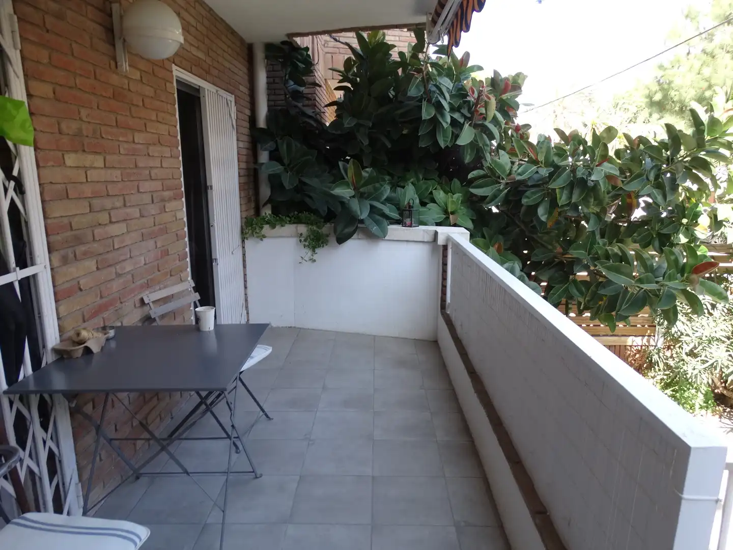 Balcony of Ground floor for sale in Vilanova i la Geltrú  with Air Conditioner, Private garden and Terrace