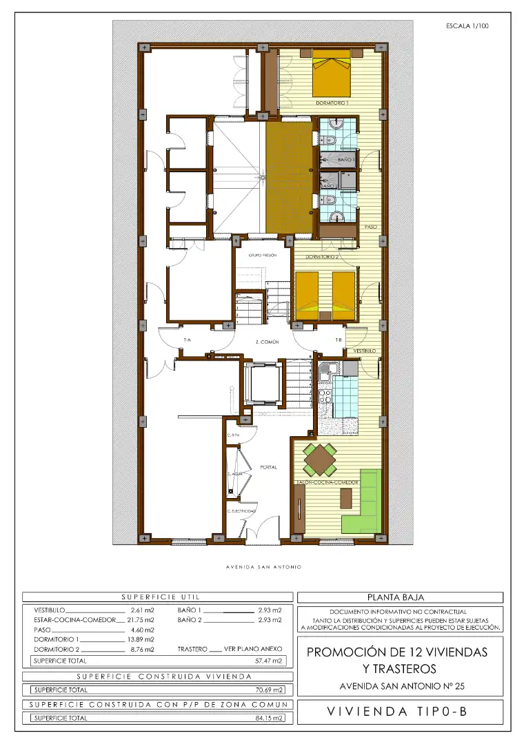 Piso en venta en Huelva con Balcón