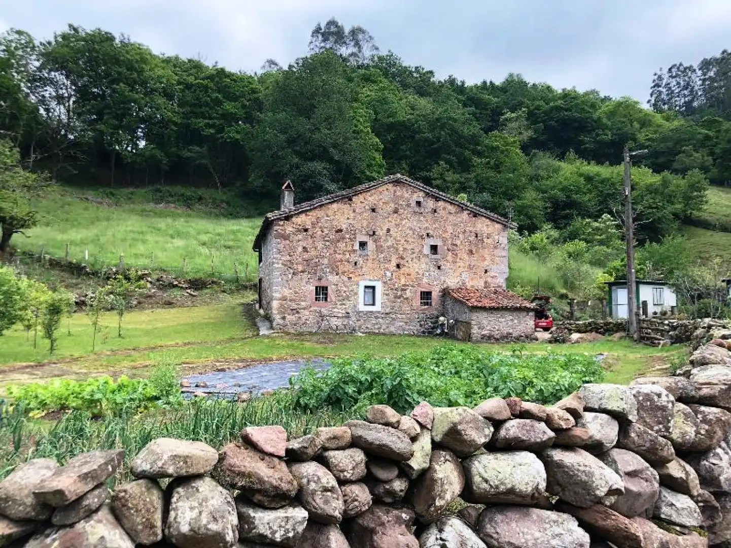 Vista exterior de Casa o chalet en venta en Valdáliga con Jardín privado