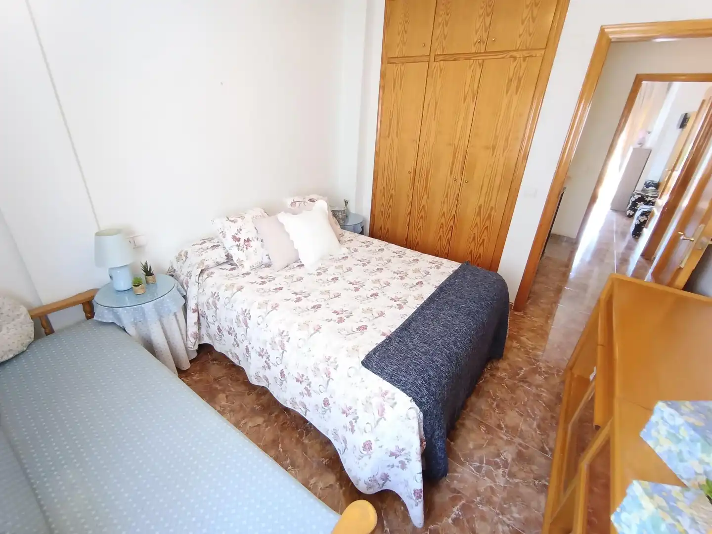 Schlafzimmer von Einfamilien-Reihenhaus zum Verkauf in Ulea mit Klimaanlage, Heizung und Terrasse
