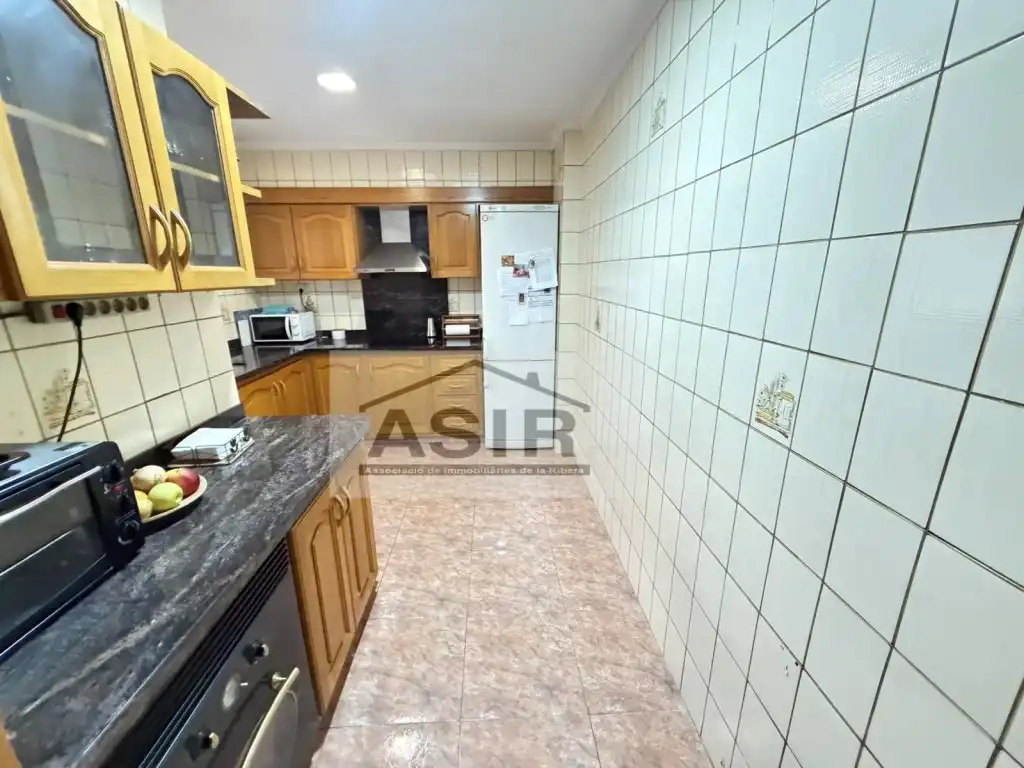 Cuina de Casa o xalet de lloguer en Alzira amb Aire condicionat i Terrassa