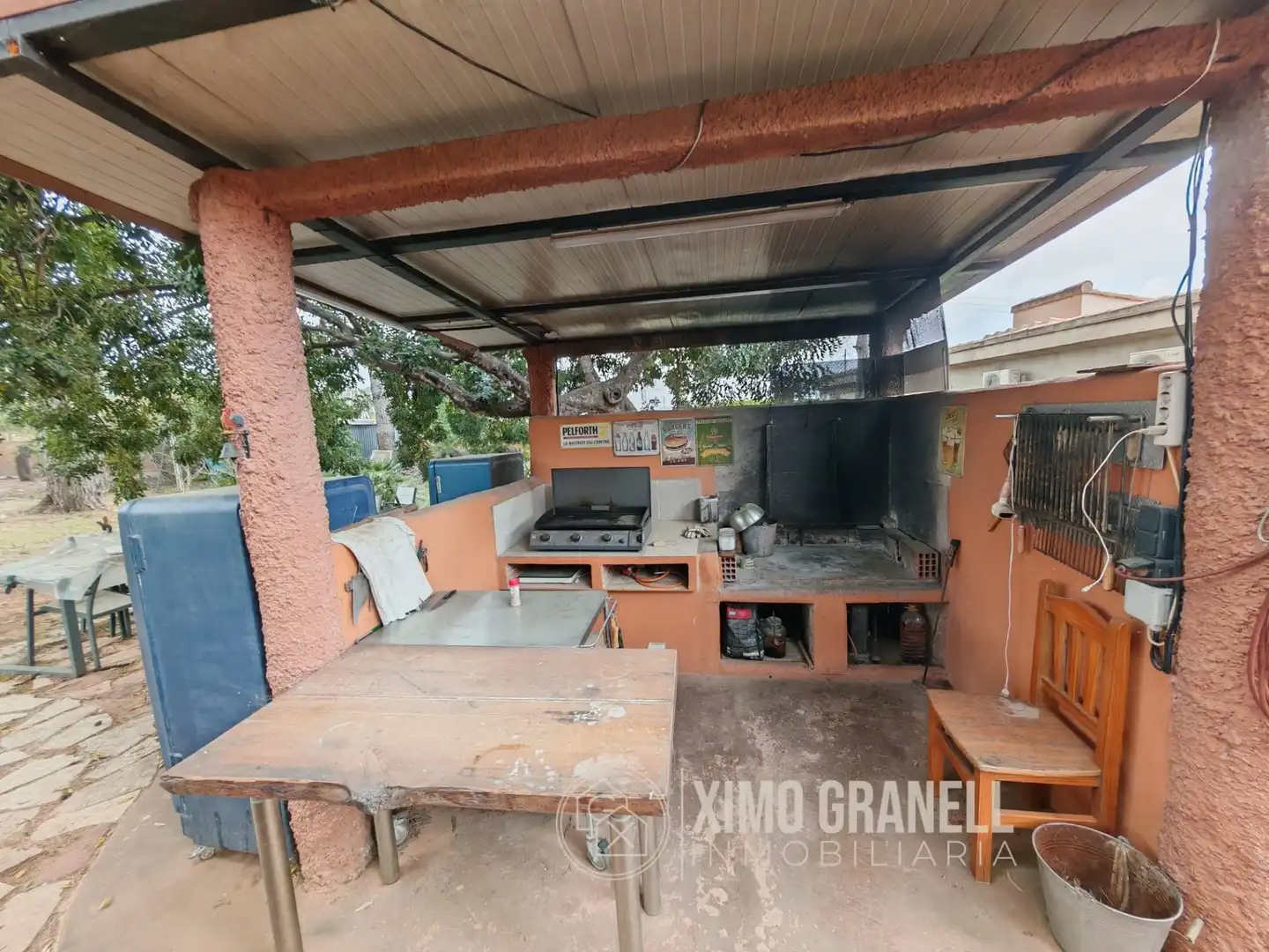 Küche von Country house zum Verkauf in Sagunto / Sagunt mit Klimaanlage, Heizung und Privatgarten