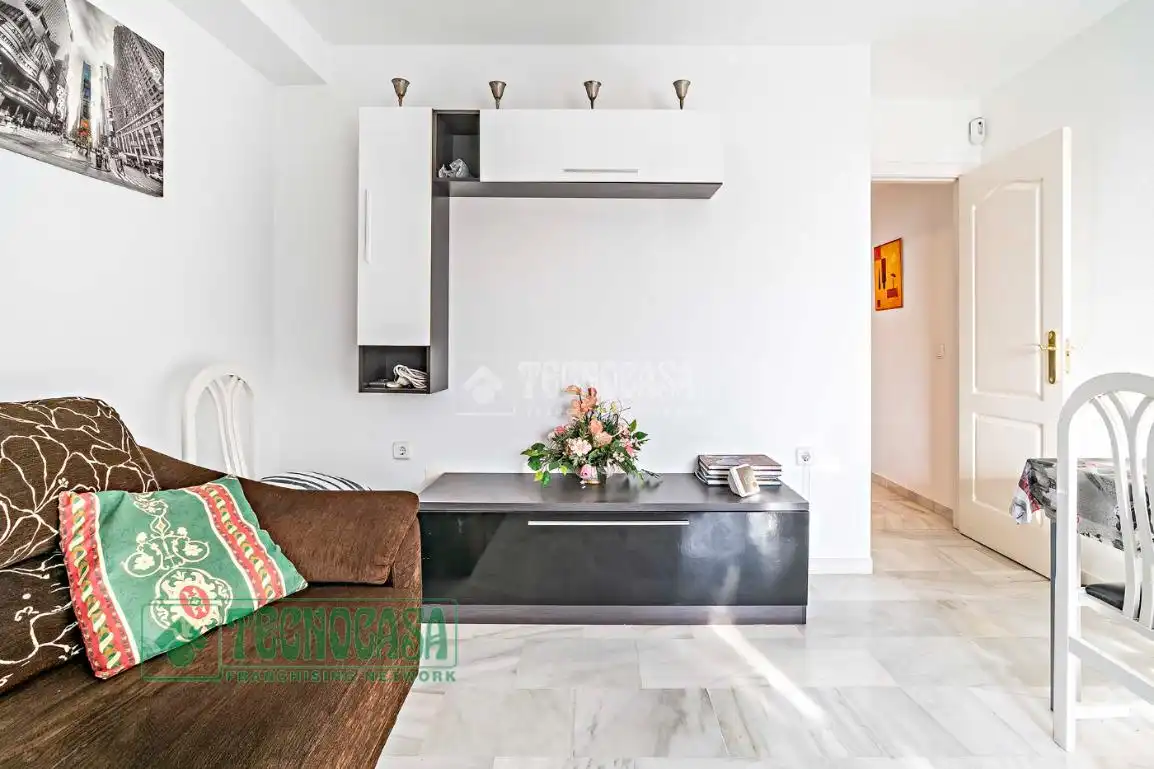Living room of Flat for sale in Roquetas de Mar  with Air Conditioner and Heating