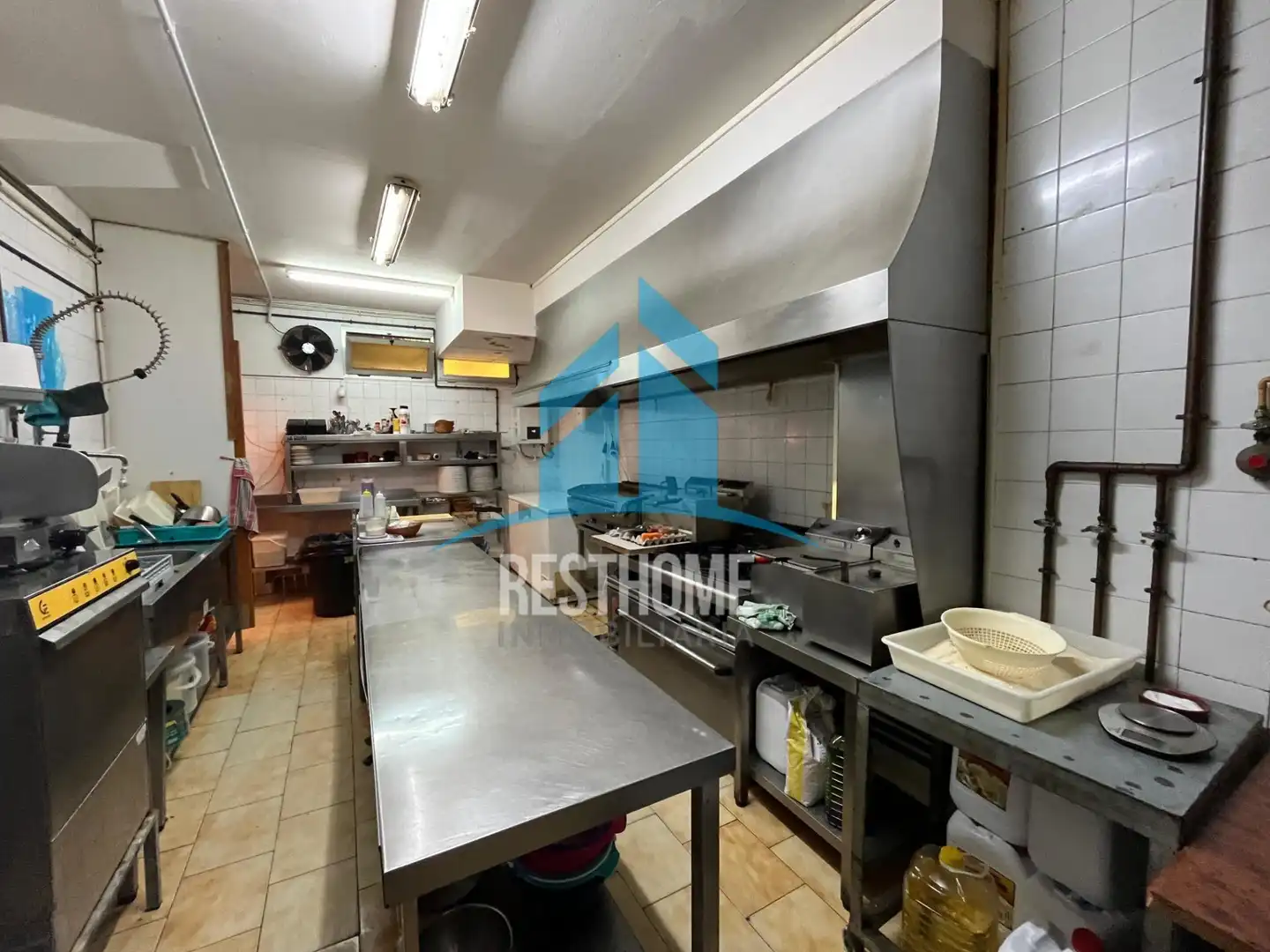 Cocina de Local de alquiler en Cullera con Aire acondicionado
